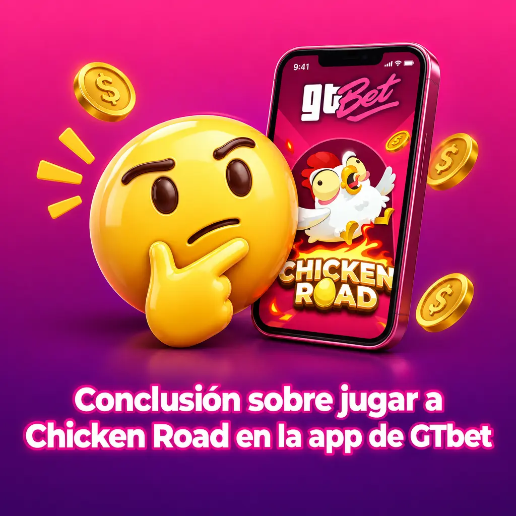 Jugar a Chicken Road en la app de GTbet desde el móvil