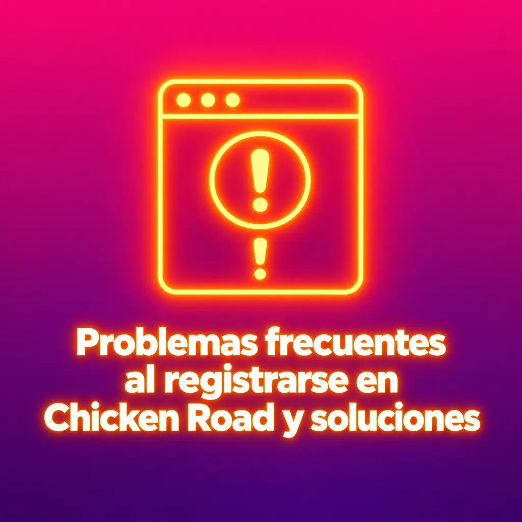 Problemas frecuentes al registrarse en Chicken Road y soluciones