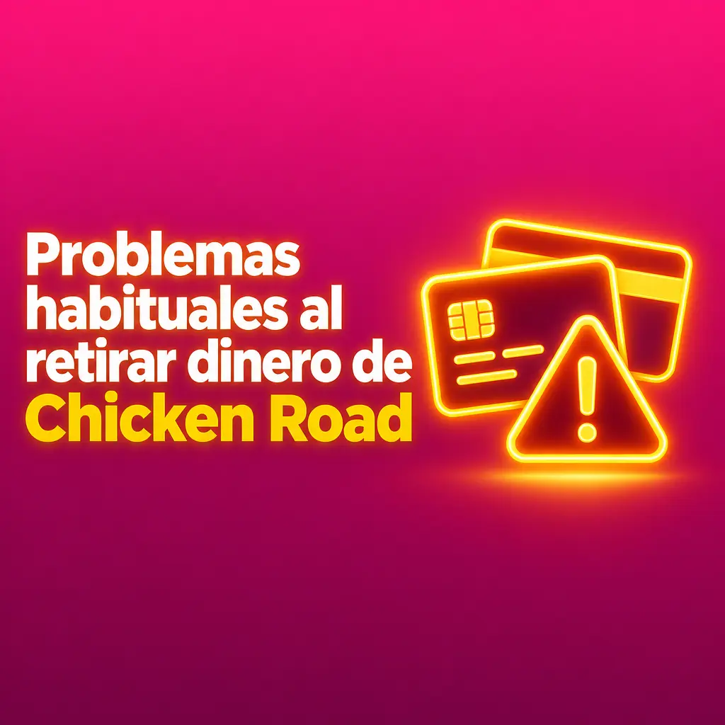 Problemas habituales al retirar dinero de Chicken Road