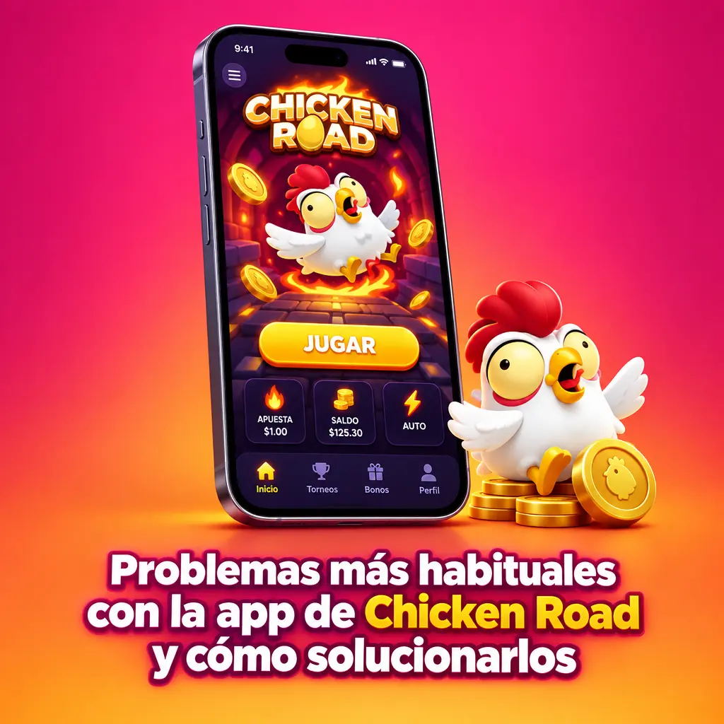 Solución de problemas habituales con la app de Chicken Road en el móvil